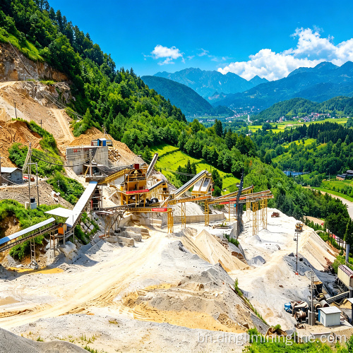 600TPH মডুলার এগ্রিগেট প্রোডাকশন লাইন